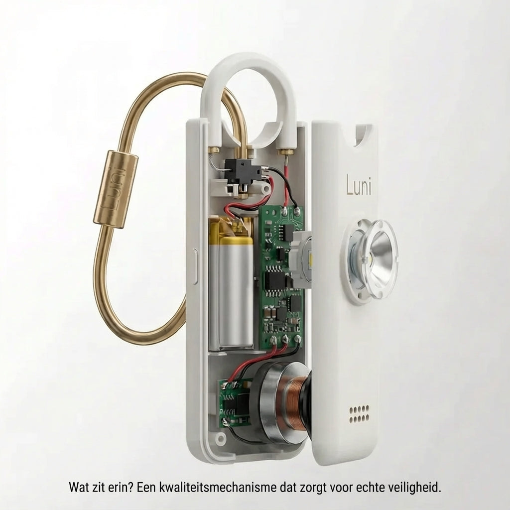 Luni – Persoonlijk Veiligheidsalarm