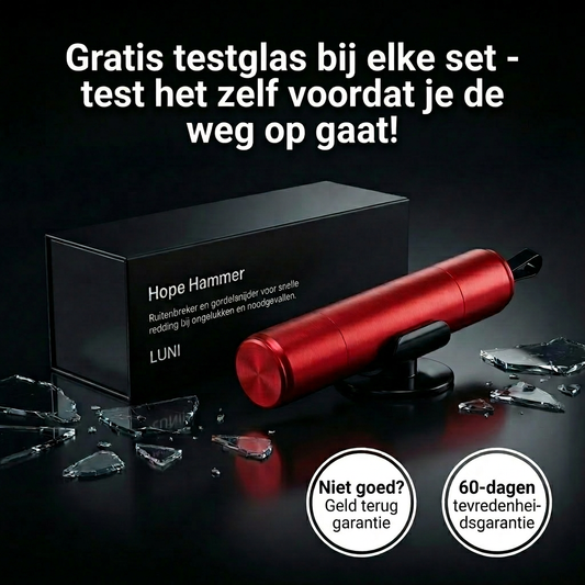HopeHammer | Noodhamer voor Auto-ontsnapping
